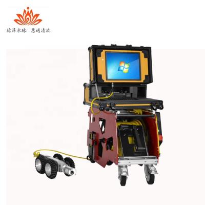 China 100mm Waterproof/Waterproof Robot Pipe Inspection Underground Pipe Crawler with Sewer System Inspection Camera for sale