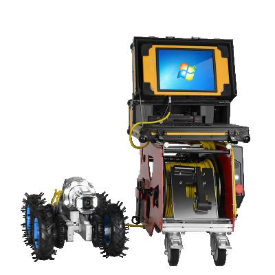 China Outdoor Professional Waterproof Sewer Duct Inspection Crawler Robot Underwater Camera for sale