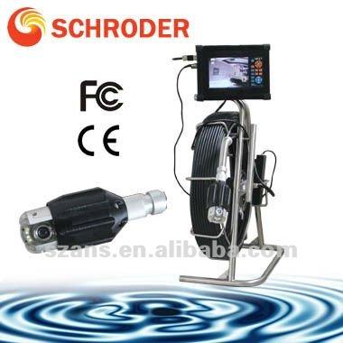 China Waterproof/Waterproof Professional Schroder Push Rod Pipeline Sewer Drain Inspection Camera SD-1050II for sale