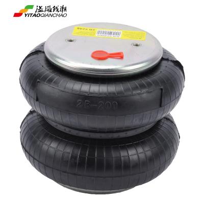 China Air spring for bus suspension system rubber air spring for bus complicated dual air spring for FAS Holland 57006910 W01-358-6910 for sale