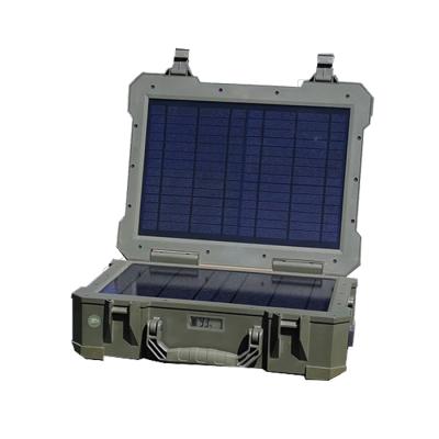 China 150W Lithium Battery Home Inverter Portable 20W 16AH Solar Generator For Army Use for sale