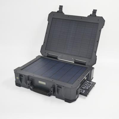 China 20W Home Army And Frontier Use Portable Home Solar Panel System With SOS Signal for sale