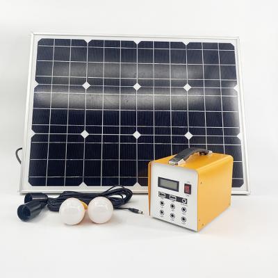 China Solar Home For Home Use Lighting Mini Solar For Charging Phones And Lighting Solar Kits Off Inverter 100w Led Light Kit for sale