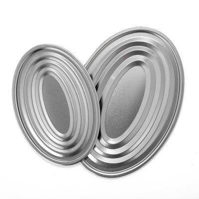 China Factory Direct Non Refillable 202# 52mm High Quality Round Aluminum Easy To Open Full Tin Can Lid for sale