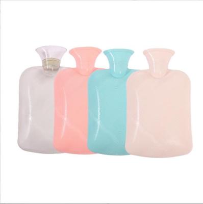 China 2022 Commodes Latest Rubber Hot Water Bottle With Waist Cover Hot Water Bag With Plush Waist Cover For Pain Relief Jeopace for sale