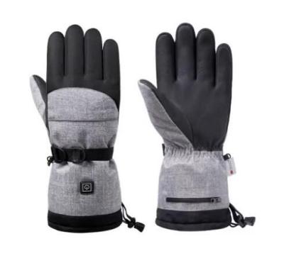 China Waterpoof Outdoor Sports Motorcycle Fishing Ski Warm Unisex Touch Screen Electric Heating Mittens Rechargeable Battery Heated G Love for sale