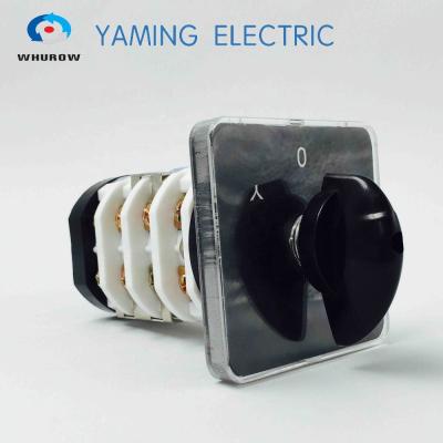 China Engine switch maker on--on switch star delta cam with 16 termianls contact dc silver transfer YMZ12-32/4 for sale