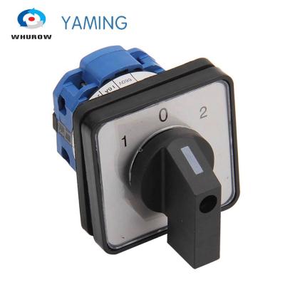 China Cam Switch 660V 16A 1 Pole 3 Position 4 Position Electrical Rotary Terminals Circuit Control Rotary Switch LW39B-16/1 Silver Contact LW26 for sale