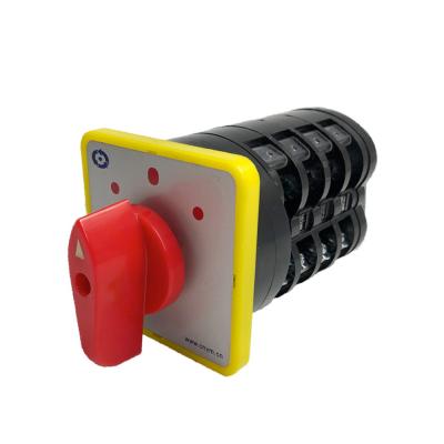 China Cam Switch 16 Terminals 3 Positions Speed ​​DIY Inverters Control Rotary Motor 16A 690V LW5-16/4 LW5-16/4 for sale