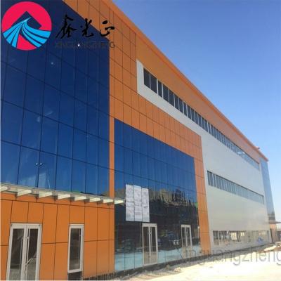 China Industrial Prefab Metal Steel Building Construction Steel Structure Workshop Steel Structure Workshop Hall Building for sale