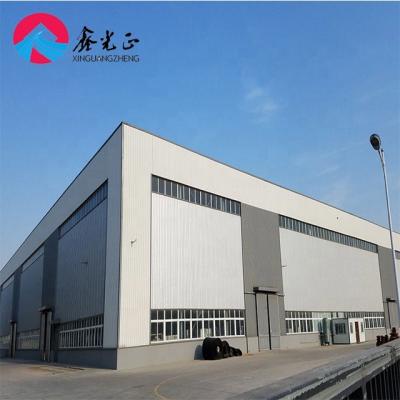 China Steel Workshop Gable Frame Light Metal Building System Prefab Steel Structure Industrial Warehouse For Sale for sale