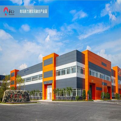 China Modern Steel Construction Factory Building Design Manufacturing Layout Low Cost Prefabricated Steel Structure Workshop for sale