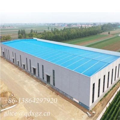 China Customized industrial prefab steel structure steel construction warehouse shed steel workshop self storage metal building for sale