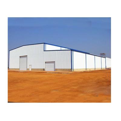 China Southwest Customized Large Span Prefab Steel Frame Warehouse Metal Building For Sale for sale