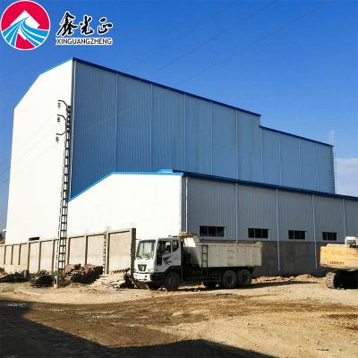 China Industrial Metal Easy Portal Frame Installation Fabrication Steel Workshop for sale