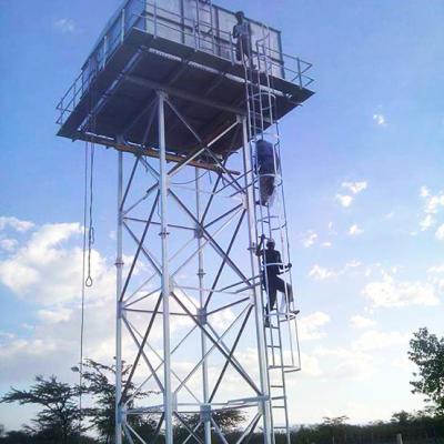 China Water Tower Tank Hot Dip Galvanized Water Tank Q235B (BT-GR 221201) for sale