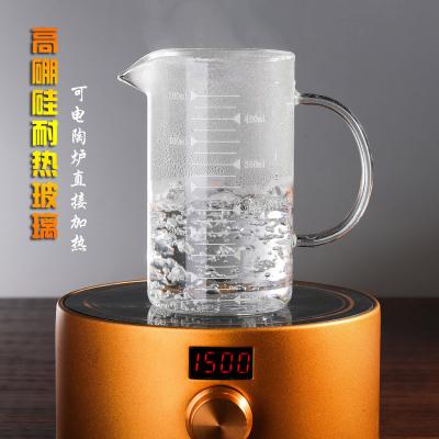 China Viable Thicken Household Measuring Cup Measured Glass Measuring Cup for sale