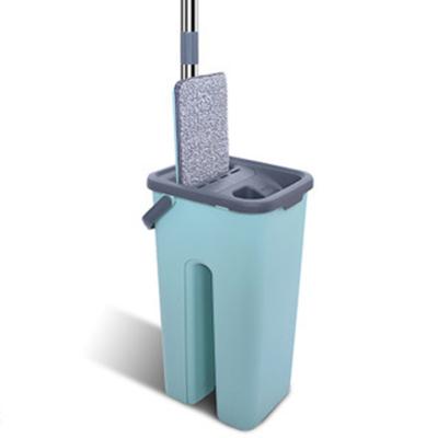 China China Viable Suppliers Price Cheap High Quality Dry And Wet Household Mop Flat Mop And Bucket Set for sale