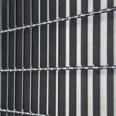 China Traditional Galvanized Steel Grating Fence , Galvanized Grating Fence Galvanized Steel Metal Grating Fence for sale