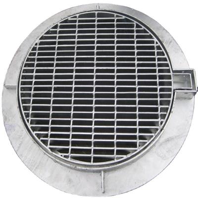 China Traditional Ditch Drain Steel Grating Cover , Mine Drainage Cover for sale