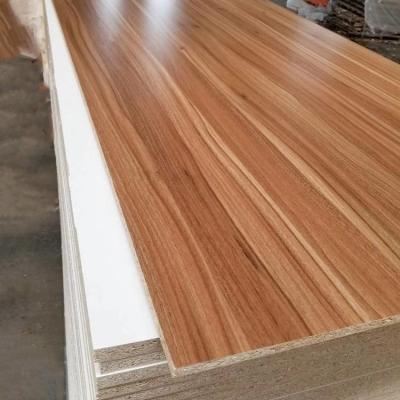 China 16mm Modern Melamine Faced Chipboard Particle Board For Making Sideboards for sale