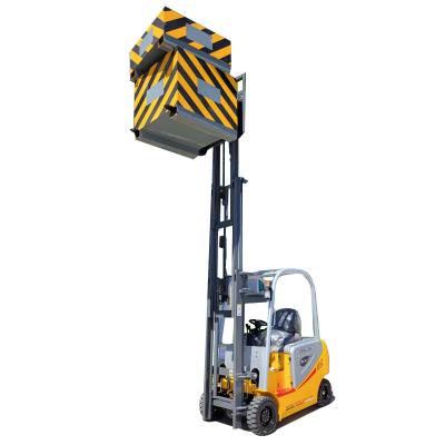 China Building material shops 2 ton manual side loader truck hand stacker stand up reach forklift in china for sale