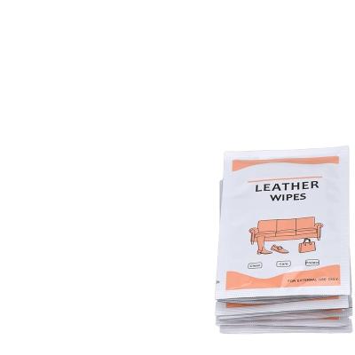 China Cleaning Alcohol Free Disposable Leather Shoe Shine Wet Cleaning Cloths For Carnauba Leather for sale