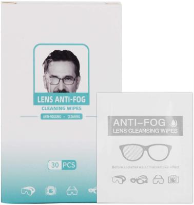 China Individually Packaging Screen Glass Cleaner Screen Protector Anti Fog Wipes Damp Glass Cloth Glass Cloth Eyeglass Cleaner Towelettes for sale