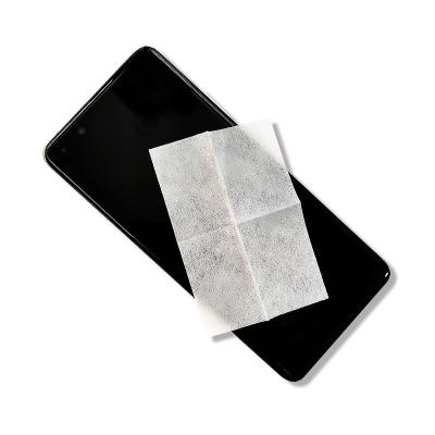 China Easy Mobile Phone Application LCD Netless Screen Cleaning Wet Wipes for sale