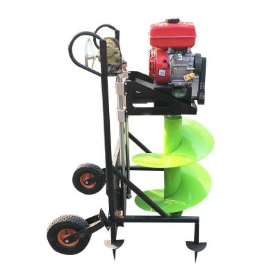 China Labor Saving Gasoline ground drilling Small gasoline drilling machine Easy to operate digging machine for sale