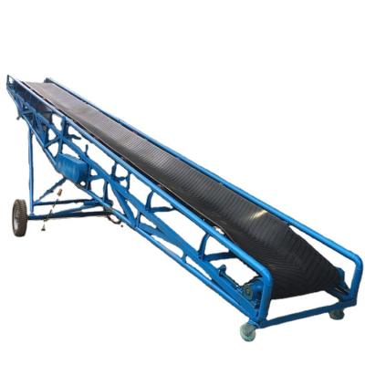 China Simple Operation Skirt grid belt conveyor climbing belt conveyor belt corn conveyor for sale