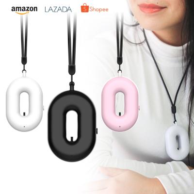 China 2021 Hot Selling Portable Necklace Ionizer Mini Portable Personal Air Purifier Neck Air Purifying 2021 for sale