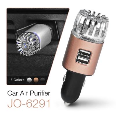 China 2021 OEM Pure Auto Car Air Purifier Mini Portable Air Purifier Car Purificador De L'Aire Para USB Air New Arrival for sale