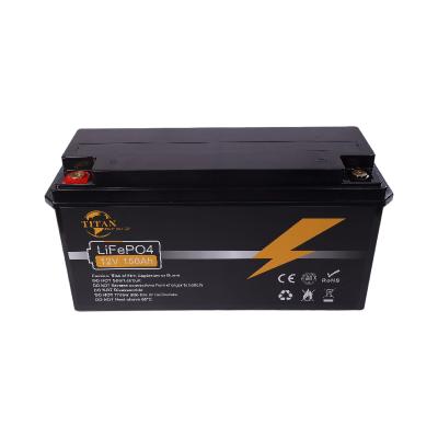 China Lifepo4 Battery Pack 12v OEM/ODM Manufacture 12v150ah lifepo4 Battery BMS Lithium Ion Battery For Solar Storage EV L330*M173*T216mm for sale