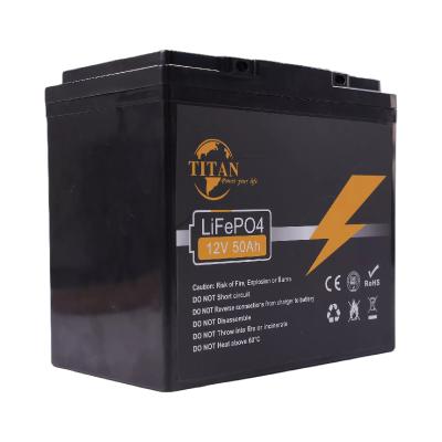 China Custom Label OEM Vibration Resistance Low Self-Discharge 12V Lifepo4 Battery L223*M150*T178(mm) for sale