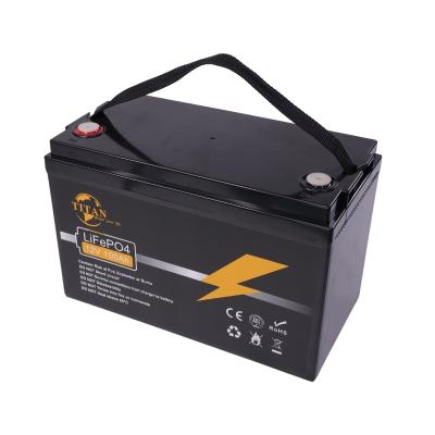 China Reasonable Price High Capacity AGV 38.4V Outdoor Battery 100Ah L483*M170*T240mm for sale