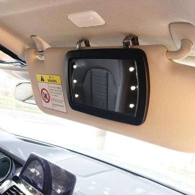 China Newly Lighted Car Vanity Mirror 3 Touch Vanity Mirror Car Makeup Mirror 