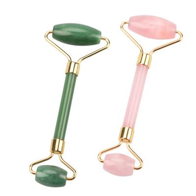 China Anti Aging Crystal Roller Face Roller Massager Rose Facial Massager For Face Lift Skin Tightening for sale