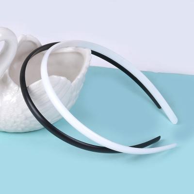 China New plastic fashion headband headband accessories 1CM wide without external teeth arc factory direct sales wholesale for sale