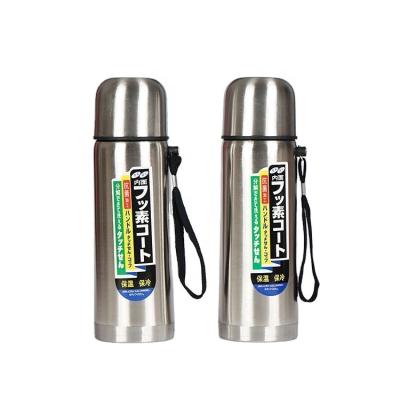 China Custom Logo Wholesale 500ml Business 304 Stainless Steel Double Wall Travel Vacuum Flask Bottle Mug For Water Coffee Milk Tea for sale