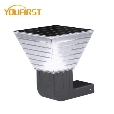 China Quality Modern Door Excellence Outdoor Wall Lamp Outdoor Garden Ip65 Waterproof Landscape 5w Led Solar Wall Light for sale