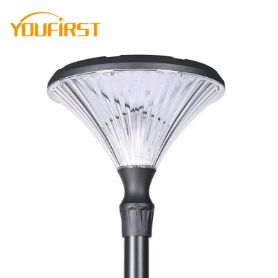 China Outdoor Morden Aluminum Park Landscape Waterproof ABS Yard Bollard Yard Led Solar Garden Light for sale