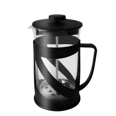 China WITH LID OEM / Odm Eco Friendly Private Label Set Coffee Grounds Black French Press for sale