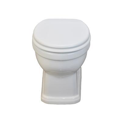 China Modern ceramic concealed tank floor toilet bowl with concealed cistern for sale