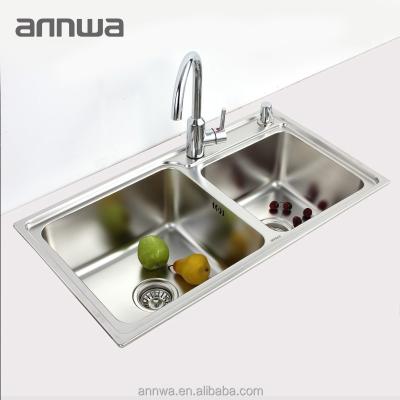 China Without faucet fast delivery good quality stainless steel sink, kitchen wash sink for sale for sale