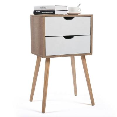 China (Others) Adjustable Modern Bedroom Bedside Table Furniture Crushed Night Stand for sale