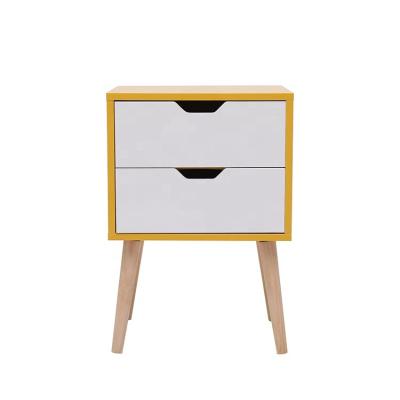 China Small Modern Wooden Bedside Table Nightstand (Other) Adjustable Home Bedroom Furniture Night Stand For Bedroom for sale