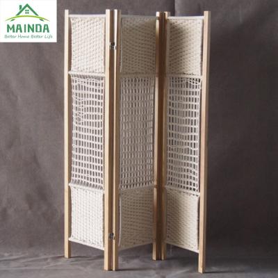 China Europe High Quality Decorative Wood Folding Screen 3 Panel Privacy Screen Folding Room Divider for sale