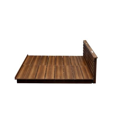 China (Other) Wholesale Good Quality KD Adjustable Storage Bed Customize Natural Color Wood Bed for sale