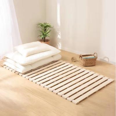 China Easy Assemble Popular Design KD Furniture Super Practical Easy Assembling Wooden Single Bed for sale